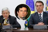 Bolsonaro e Augusto Heleno hostilizam Moro nas redes sociais