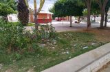 Praça do bairro Alto do Cruzeiro, em Juazeiro, está abandonada