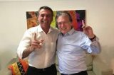 Bonecões infláveis de Bolsonaro e Bivar foram pagos com verba pública pelo PSL
