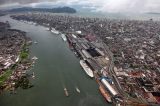 Navio chinês com casos suspeitos de coronavírus atracará no Porto de Santos