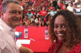 ‘Sentimento de liberdade’, diz Denice após participar de evento do PT