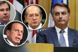 Bolsonaro acusa Maia, Doria e STF de armar um golpe para derrubá-lo