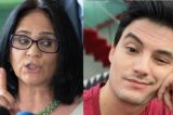 Damares Alves quer retratação de Felipe Neto por post sobre Angela Gandra