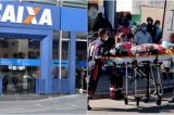 Efeito coronavírus: Homem sofre ataque cardíaco após seis horas na fila por na Caixa Econômica