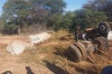 Grave acidente com caminhão-pipa em Pilão Arcado
