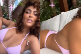 Juliana Paes posa de biquíni: ‘Tô ou não tô linda?’
