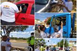 Vigilância COVID-19 da Sesau Juazeiro deu continuidade às ações de medição de temperatura e encaminhamento para testagem rápida. Nesta sexta (19) foi a vez do bairro Piranga