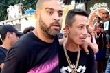 Veja o vídeo: Adriano Imperador deixa baile funk amparado por um amigo