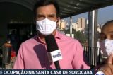 Mulher invade reportagem ao vivo no “Bom Dia SP” e irrita Bocardi: “É mentira”