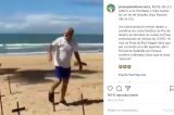 Bolsonarista é expulso de praia em PE ao tentar vandalizar ato: “Recife não é o Leblon”