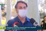 Repórteres que se aproximaram de Bolsonaro durante anúncio de Covid-19 são afastados das emissoras