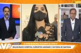 Repórter desmaia durante entrevista com Rui Costa