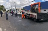 Prefeitura de Juazeiro inicia recapeamento asfáltico da Rua do Paraíso 