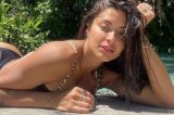 Aline Riscado exibe bumbum na Chapada dos Veadeiros