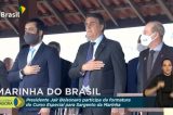 Evento da Marinha com presidente tem protesto de militares: “Bolsonaro traidor”