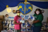 Com a ajuda do povo, LBV entrega doações de alimento, kits de limpeza, higiene e fraldas às famílias de Lauro de Freitas