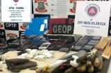 Polícia apreende celulares e bíblias com anotações de tráfico em presídio
