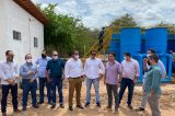 Presidente da Codevasf visita obra de abastecimento de água que atenderá moradores do projeto irrigado Formoso, na Bahia