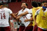 Com gol olímpico, Fluminense vence o Internacional de virada no Beira-Rio