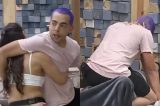 “A Fazenda 12”: Clima esquenta entre Lucas e Raissa com bebida nos seios e luta