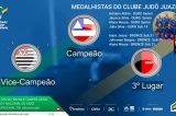 Atletas do Clube Judô Juazeiro fazem bonito durante Campeonato