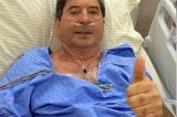 A seis dias da posse, Maguito Vilela segue internado e sedado