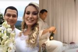 Andressa Urach se casa em cerimônia intimista e tem noite de núpcias romântica