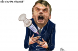 “Não dou bola pra isso”, diz Bolsonaro sobre atraso do Brasil com vacinação