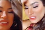 Antes de gravação, Raissa passa mal e posta vídeo