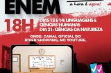 Projeto revisa conteúdos do Enem em três Aulões nos dias 12, 14 e 21 Projeto revisa conteúdos do Enem em três Aulões nos dias 12, 14 e 21