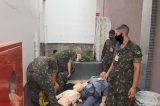 Fez no Paint? Site do Exército mostra militares com máscaras desenhadas