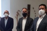 Eduardo Honório, prefeito de Goiana, faz visita ao Tribunal de Contas de Pernambuco