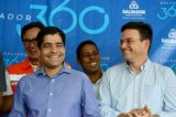 Jerônimo descumpre mais um prazo da Ponte Salvador-Itaparica e ACM Neto ironiza: ‘Obras a todo vapor, só que não’