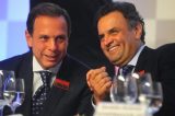 Doria diz que Aécio é covarde e Bolsonaro, psicopata Doria diz que Aécio é covarde e Bolsonaro, psicopata