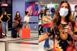 Fátima Bernardes e as filhas vão a Recife e encontram Túlio Gadêlha: “1ª vez” Fátima Bernardes e as filhas vão a Recife e encontram Túlio Gadêlha: “1ª vez”