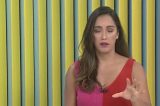 Apresentadora da Globo passa mal e quase desmaia ao vivo; assista