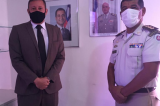 Novo Comandante recebe visita de Promotor de Justiça
