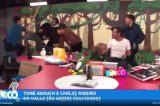 Apresentador do Pânico sai na porrada com convidado bolsonarista; veja o vídeo aqui