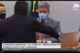 Deputado agride presidente de Comissão sobre maconha medicinal na Câmara