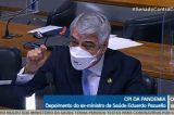 Senador pestista defende João Dória, do PSDB, durante a CPI da Covid