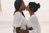 Ludmilla e Brunna Gonçalves se casam novamente no Caribe