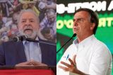 Bolsonaro aparece à frente de Lula entre eleitores de SP, diz Paraná Pesquisas