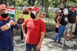 Manifestantes cobram respostas sobre repressão violenta da PM no Recife