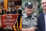 PM que tentou prender dirigente petista por “caluniar o presidente” tem foto com Bolsonaro