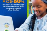 Alcance das aulas remotas na Rede Municipal de Ensino de Juazeiro ultrapassa 80% até final de julho