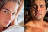 Deborah Secco faz topless e Luan Santana ‘baba’; veja