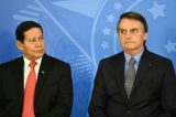 “Não adianta mais chorar”, diz Mourão, que se mostra disposto a dialogar com Lula