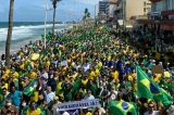 Bolsonaristas fazem ato a favor do voto impresso em Salvador