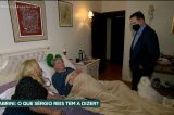 De pijama, Sérgio Reis diz que errou em entrevista a Cabrini: “Meio gagá”; veja vídeo De pijama, Sérgio Reis diz que errou em entrevista a Cabrini: “Meio gagá”; veja vídeo