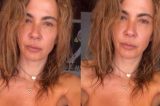 Luciana Gimenez faz topless durante férias em Ibiza